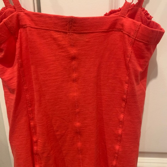 Elizabeth and James Pink/Red Corset Tank Top - Picture 3 of 4